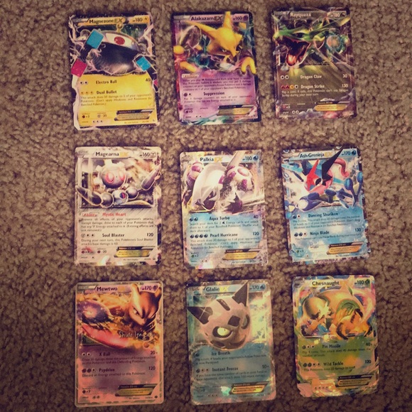 New 9 EX Pokémon Trading cards. - Picture 1 of 8